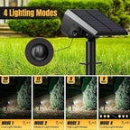 Solar Spot Lights Outdoor, 4 Modes Auto On/Off Solar Landscape Spotlights - Image 3
