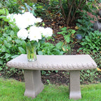 EMSCO Group Garden Bench Statue – Resin Construction - Image 8