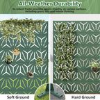 Casaphoria Metal Privacy Screen Outdoor, Drakgreen-Star - Image 6