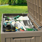 YITAHOME 230 Gallon Outdoor Storage Deck Box, Weather-Resistant Resin, Versatile - Image 2