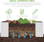 Best Choice Products 6x3x2ft Outdoor Metal Raised Garden Bed, Deep Root Box - Image 4