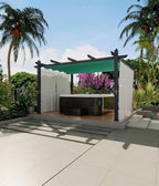 GarveeLife 10 x 13 ft Outdoor Pergol Metal Gazebo - Image 7