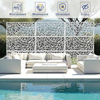 Outdoor Privacy Screen, Freestanding Privacy Fence Panels - Image 6