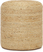 REDEARTH · Cylindrical Pouf Ottoman - Image 4