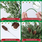 Cedar Stems Artificial Norfolk Pine Branches - Image 6