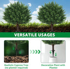 Artificial Cypress Topiary Tree - Image 4