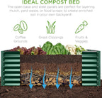 Best Choice Products 8x4x2ft Outdoor Metal Raised Garden Bed, Deep Root Planter - Image 4