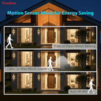 2 Pack Solar Motion Lights Outdoor, Solar Spotlights - Image 3