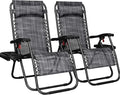 Yaheetech Zero Gravity Recliners Outdoor Adjustable Folding Reclining Lounge by Yaheetech
