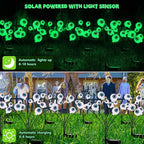 BrizLabs 6 Pack 36 LED Halloween Solar Eyeball Lights, 2 Modes Outdoor - Image 6
