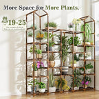 EnHomee Plant Stand Indoor Plant Stands Outdoor Tall Plant Shelf - Image 4