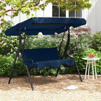 Tangkula 3 Person Porch Swing, Patio - Image 2