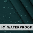 Easy-Going Outdoor Patio Curtains Detachable Tab Top Windproof Weatherproof - Image 4