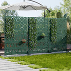Casaphoria Metal Privacy Screen Outdoor, Drakgreen-Star - Image 3
