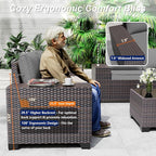 9 Pieces Patio Furniture Set - Image 4