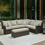 Signature Design by Ashley Brook Ranch Casual Nuvella Weather Resistant Fabric - Image 2