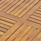 Christopher Knight Home Verle Wooden Patio Dining Set - Image 23