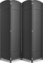 Sorbus 4 Panel Room Divider 6 ft. Tall by Sorbus
