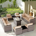 Kullavik 13 Pieces Outdoor Patio Furniture Set by KULLAVIK