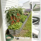 Galvanized Metal Raised Garden Bed Kit - Image 3