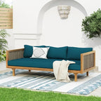Christopher Knight Home Claremont Patio Sofa and Coffee Table Set, 2 Piece - Image 9