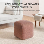 Anji Mountain 100% Handmade & Handcrafted Comfortable Home Décor Pouf Ottoman - Image 4