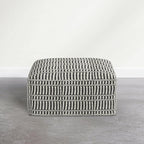 SIMPLIHOME Safford Square Pouf - Image 5