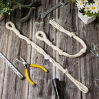 4 Pcs Hanging Plant Extender Macrame Plant Hanger Extender Large Hanging Rope - Image 4