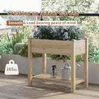 FILWH Raised Garden Bed with Legs Elevated Wooden Planter Box Stand Large - Image 6
