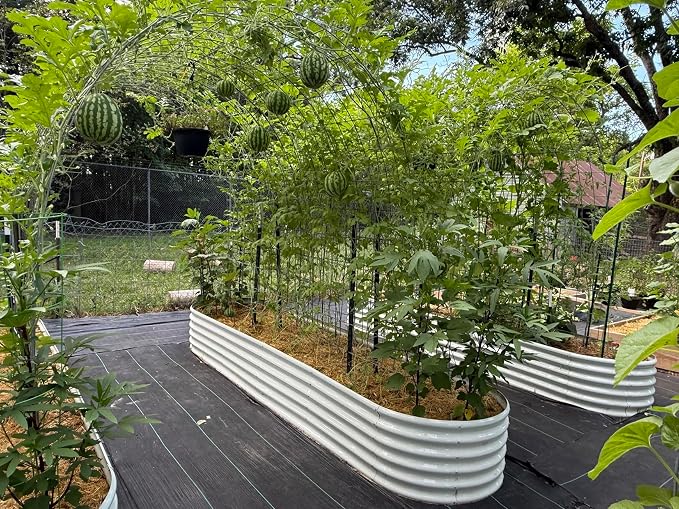 A ANLEOLIFE 14-Pack Deep Root Galvanized Raised Garden Beds Outdoor - Image 4