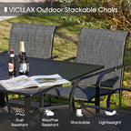 VICLLAX 3-Piece Patio Dining Set - Image 4