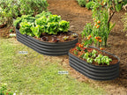 Plant & Plot Galvanized Raised Garden Beds Outdoor // 6×3×1 ft Planter Raised - Image 6
