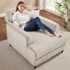 VANOMi Chaise Lounge Accent Chair Indoor - Image 3
