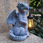 Solar Dragon Garden Statue Decoration - Image 3