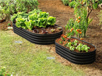 Plant & Plot Galvanized Raised Garden Beds Outdoor // 6×3×1 ft Planter Raised - Image 6