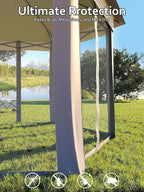Garvee Pop Up Gazebo Screen Tent, Hexagonal Instant Gazebo Tent - Image 6