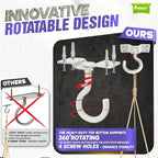 200LBS 8Pcs Rotatable Ceiling Hooks - Image 3