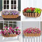 4pcs 24" Window Box Deck Railing Planter - Image 5