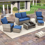 HOMREST 6 Pieces Outdoor Patio Furniture Set - Image 7
