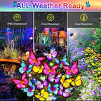 Solar Garden Lights Outdoor Waterproof Solar Lights 2 Pack - Image 4