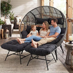 NICESOUL Luxury Double Egg Chair - Image 3