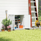 EHHLY Heavy Duty Small Storage Cabinet Outdoor Weatherproof, 14 Cuft Garage - Image 7