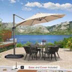 PURPLE LEAF 10 Feet Patio Umbrella - Image 2