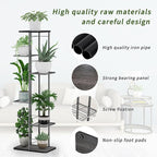 Simple Trending Plant Stand Shelf Indoor Outdoor Waterproof, 6-Tier 7 Potted - Image 3