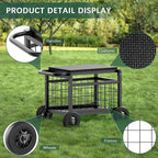 FLINTER Rolling Garden Work Seat - Image 5