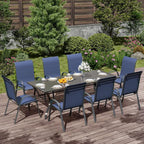 UDPATIO Patio Chairs Set of 8, Stackable Outdoor Dining Chairs - Image 2