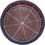 Household Essentials Handwoven Resin Ottoman Table - Image 5