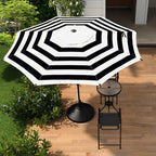 Abba Patio 9FT Lyon Outdoor Patio Umbrella Outdoor Table Umbrella - Image 2