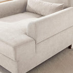 Chaise Lounge Chair Indoor Set of 2, Oversized Accent Chair - Image 7