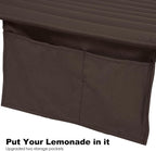 2 Person 12FT Hammocks for Outside, Double Quilted Fabric Outdoor Hammock - Image 5